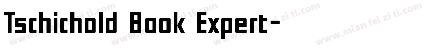 Tschichold Book Expert字体转换